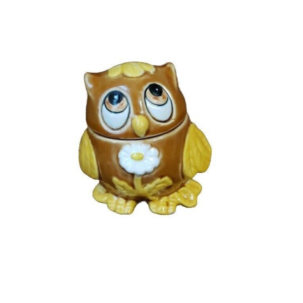 Josef Originals Owl Refrigerator Fridge Fresh Lorrie Huff Design Shaker Brown